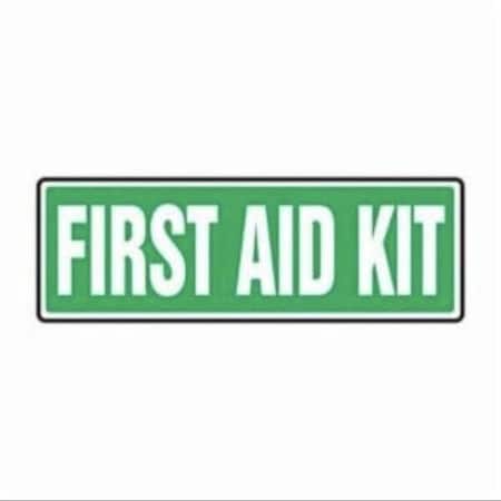 Accuform Exit Sign, Adhesive Dura-Poly, 14 in W, 10 in H MFSD546XV